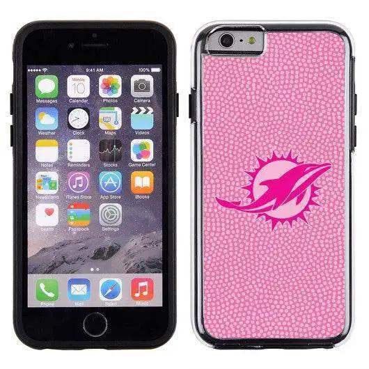 Miami Dolphins Pink Pebble Grain Feel Case For Iphone 6 CO -  ToylandEU™
