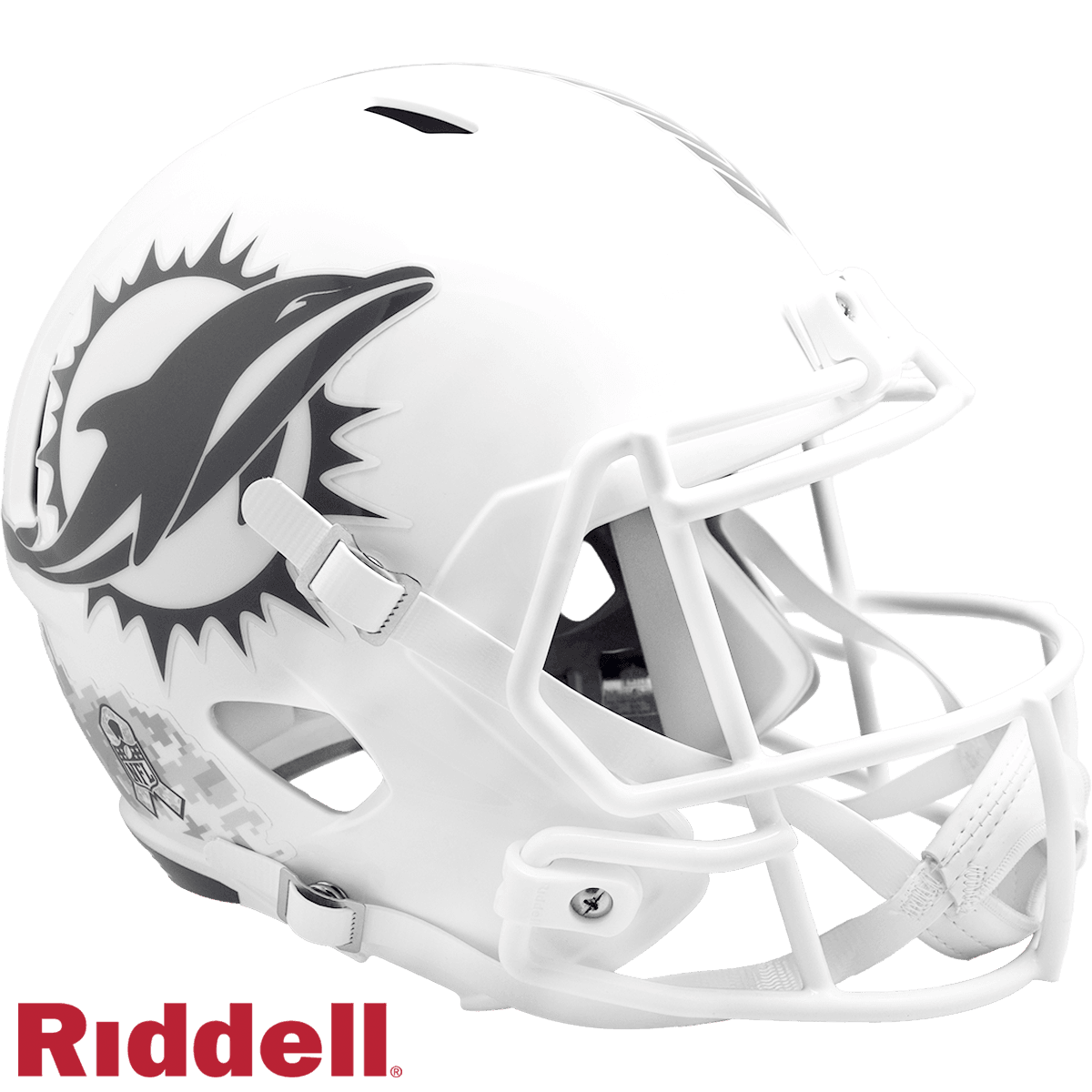 Miami Dolphins Replica Helmet Salute To Service 2024 - ToylandEU
