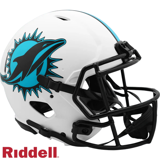  Miami Dolphins Riddell Authentic Full Size Helmet Official -  ToylandEU™