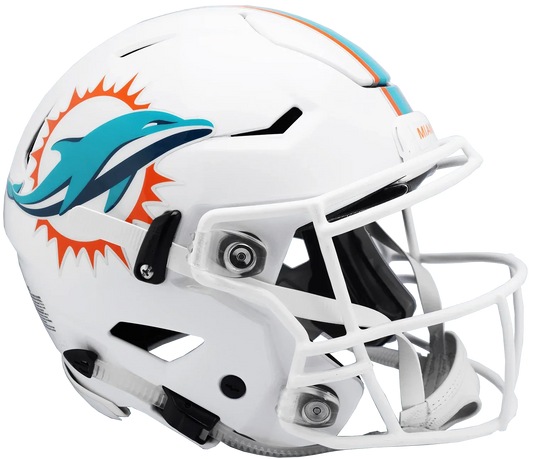  Miami Dolphins Riddell Authentic Full Size SpeedFlex Helmet -  ToylandEU™
