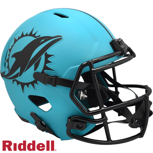Miami Dolphins Riddell Replica Full Size Speed Rave Helmet - ToylandEU