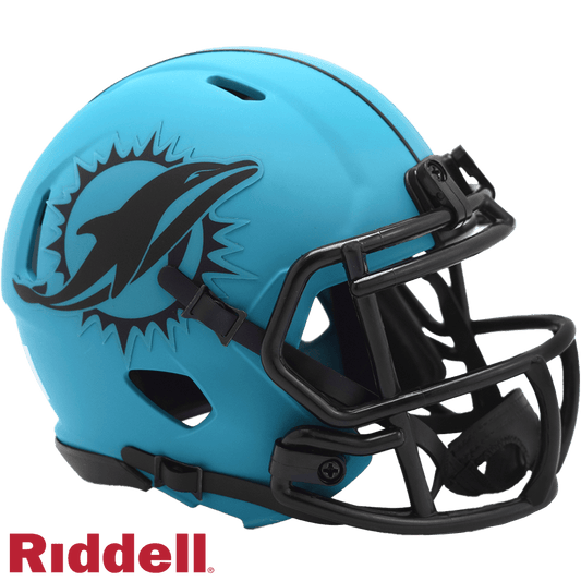 Miami Dolphins Riddell Replica Mini Speed Helmet Rave - ToylandEU