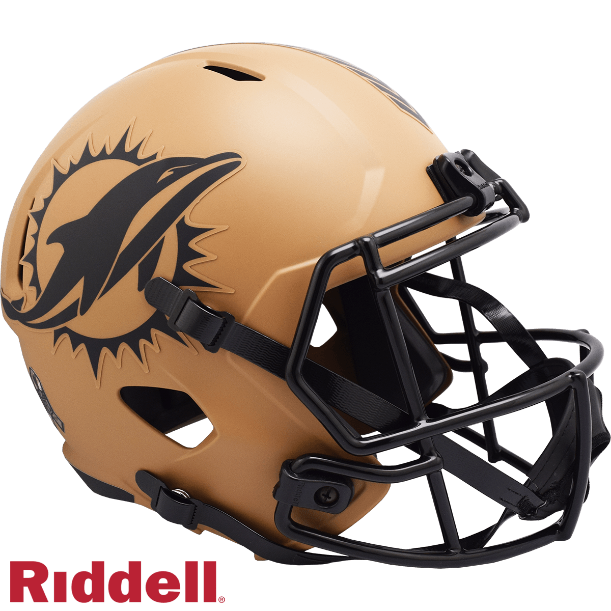 Miami Dolphins Riddell Replica Salute To Service Helmet - ToylandEU