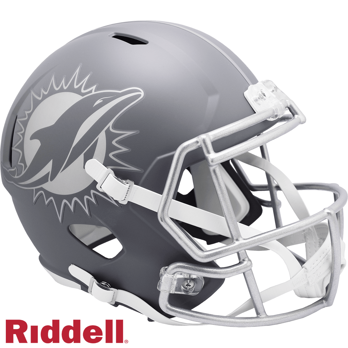 Miami Dolphins Riddell Replica Slate Helmet Alternate - ToylandEU
