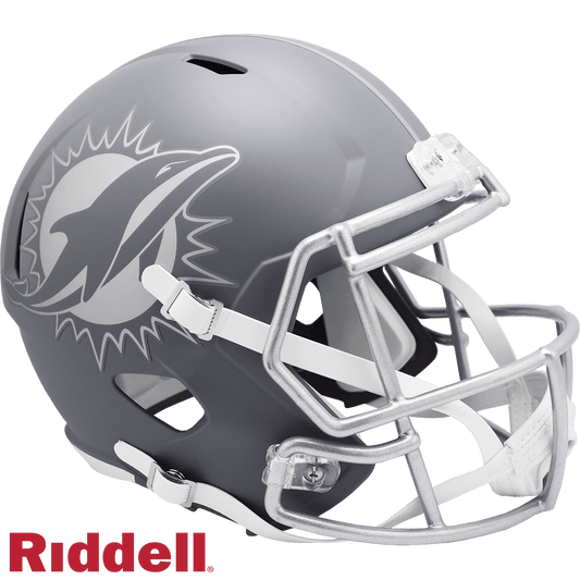 Miami Dolphins Riddell Replica Slate Helmet Alternate - ToylandEU