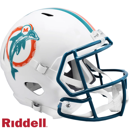  Miami Dolphins Riddell Replica Speed Helmet Full Size 1980s -  ToylandEU™
