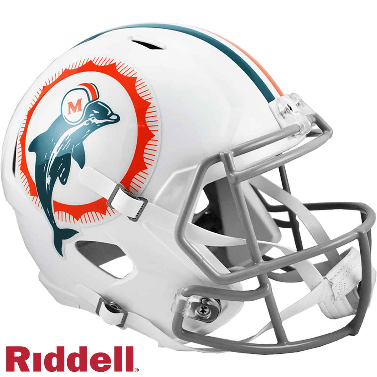 Miami Dolphins Riddell Replica Speed Style Helmet Tribute - ToylandEU
