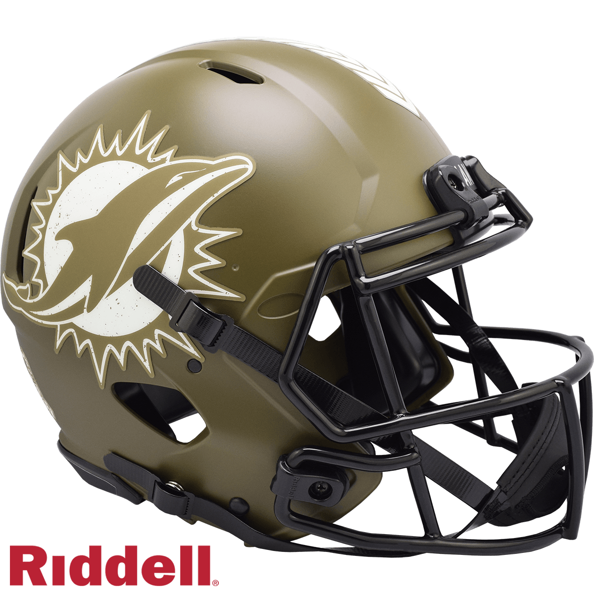 Miami Dolphins Salute to Service Riddell Helmet 2022 - ToylandEU