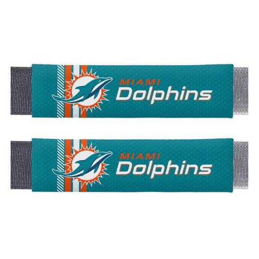 Miami Dolphins Seat Belt Pads Team Color Rally Set Premium - ToylandEU