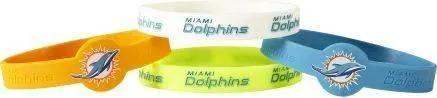  Miami Dolphins Silicone Bracelets 4 Pack With Team Logo -  ToylandEU™