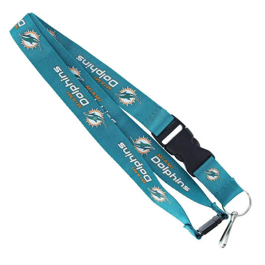  Miami Dolphins Teal Lanyard Aminco With Breakaway Clip -  ToylandEU™