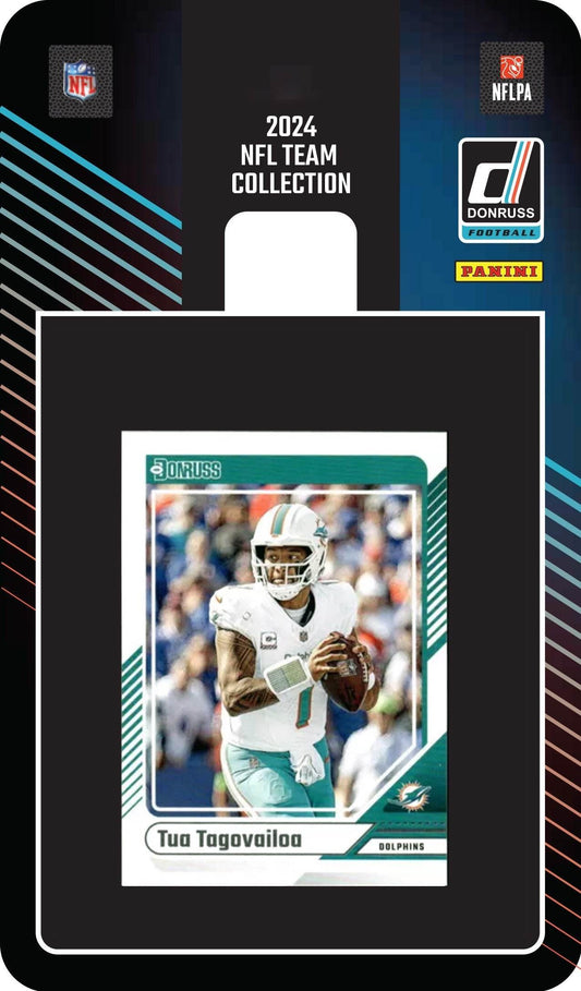 Miami Dolphins Team Set 2024 Donruss Card Collection - ToylandEU
