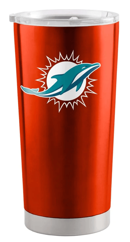 Miami Dolphins Travel Tumbler Stainless Steel Insulated - ToylandEU