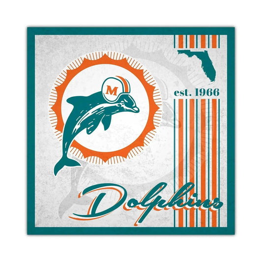  Miami Dolphins Wood Sign 10x10 Album Design Home Decor -  ToylandEU™