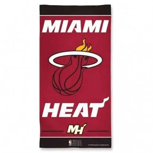  Miami Heat Beach Towel 30x60 Cotton Velour Front Style -  ToylandEU™