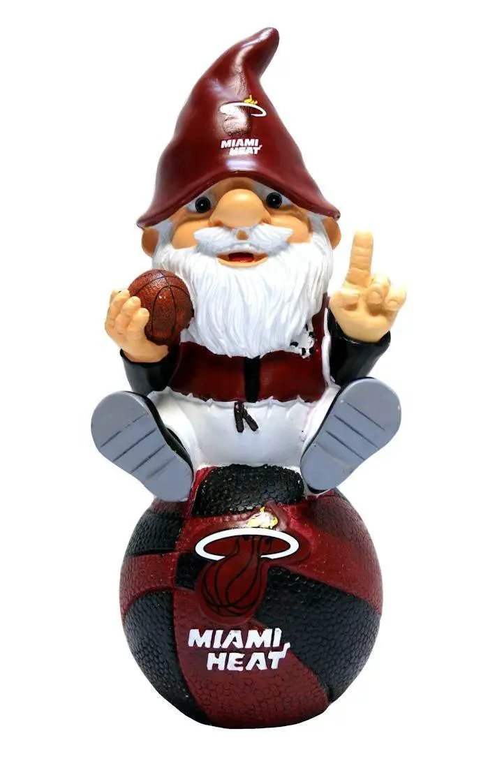 Miami Heat Garden Gnome - On Team Logo CO - ToylandEU