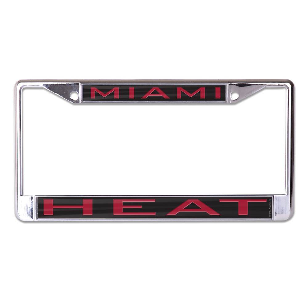 Miami Heat Inlaid License Plate Frame Special Order - ToylandEU