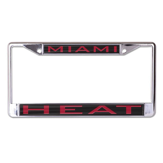 Miami Heat Inlaid License Plate Frame Special Order - ToylandEU