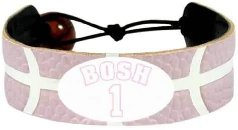  Miami Heat Pink Leather Basketball Bracelet Chris Bosh CO -  ToylandEU™