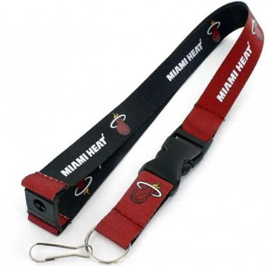  Miami Heat Reversible Lanyard Officially Licensed Nylon -  ToylandEU™