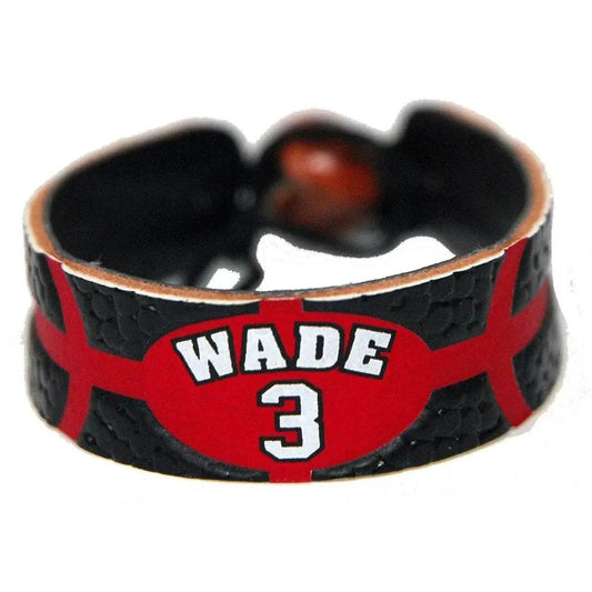  Miami Heat Team Color Leather Bracelet With Ceramic Bead -  ToylandEU™