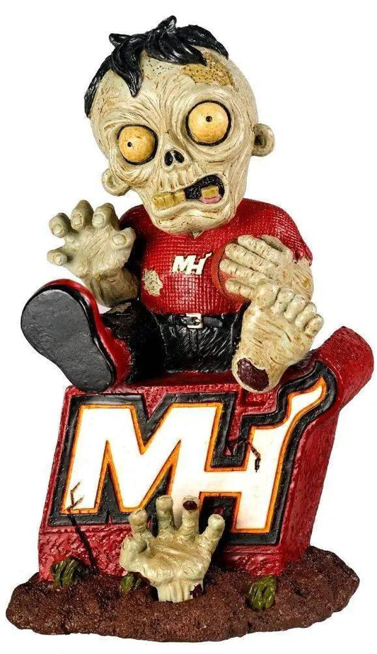  Miami Heat Zombie Figurine On Logo Resin Collectible -  ToylandEU™