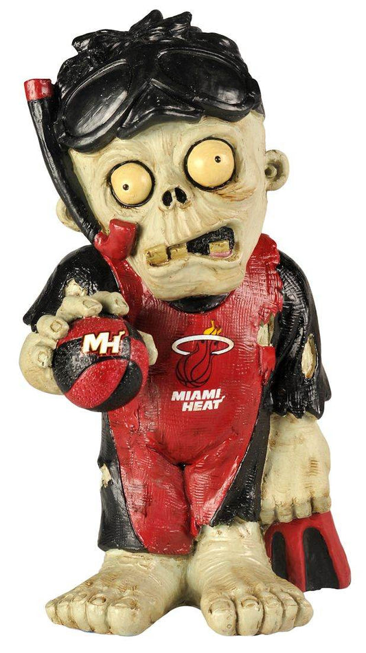 Miami Heat Zombie Figurine Thematic Garden Decor Painted - ToylandEU