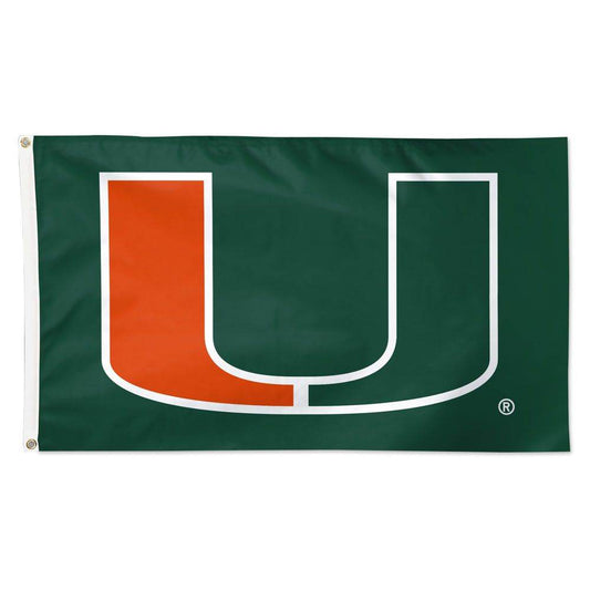 Miami Hurricanes 3x5 Flag NCAA Team Banner Premium - ToylandEU