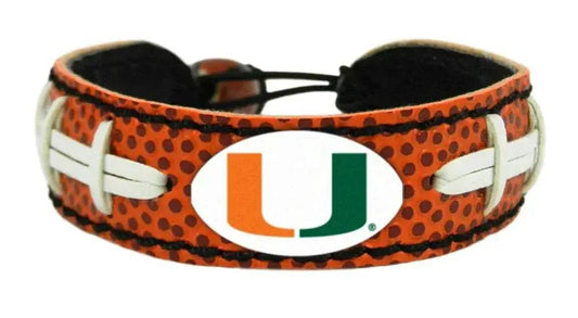  Miami Hurricanes Bracelet Classic Football CO -  ToylandEU™