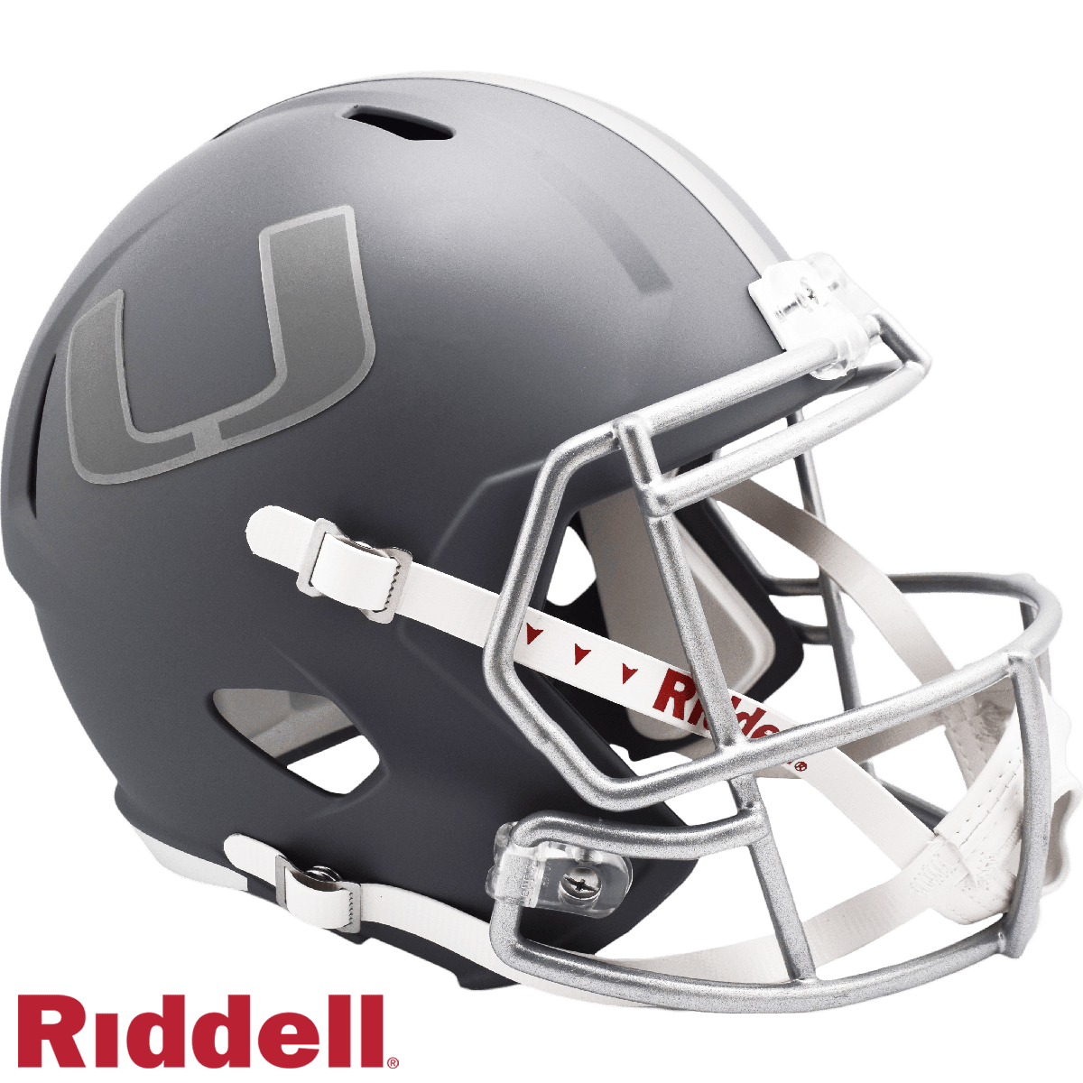 Miami Hurricanes Helmet Riddell Replica Slate Alternate - ToylandEU
