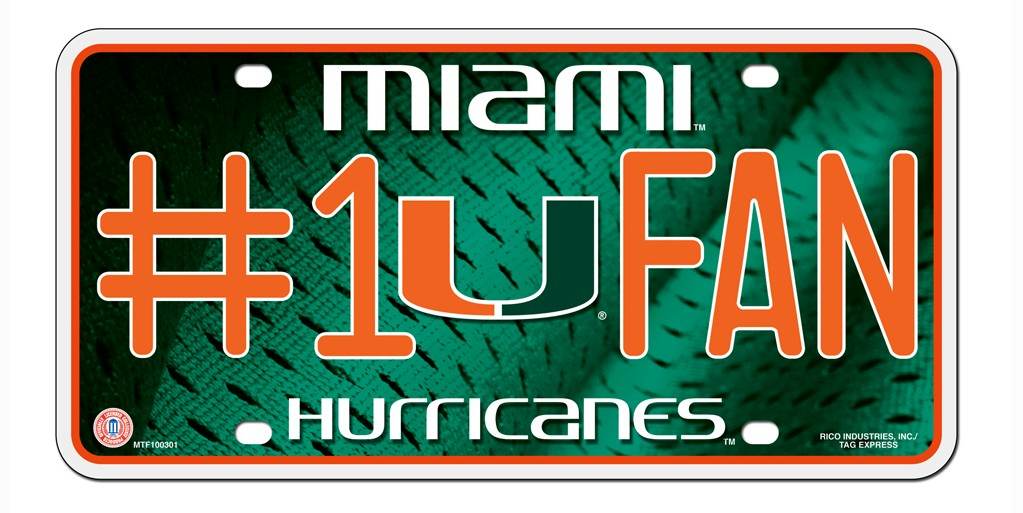 Miami Hurricanes Pennant 12x30 Licensed Fan Favorite - ToylandEU