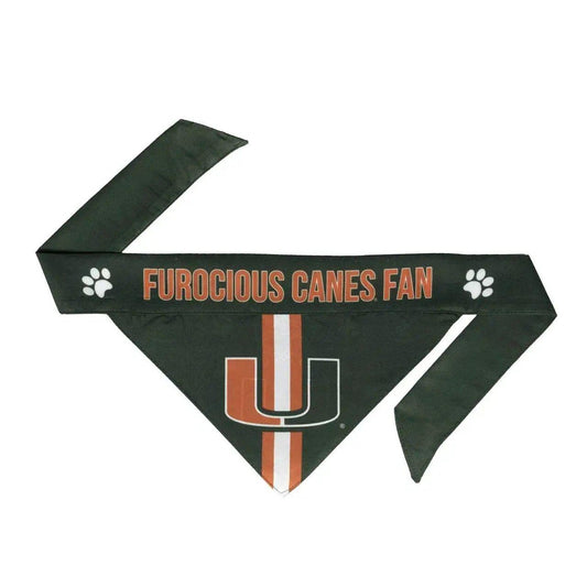  Miami Hurricanes Pet Bandanna XS Reversible Paisley Logo -  ToylandEU™