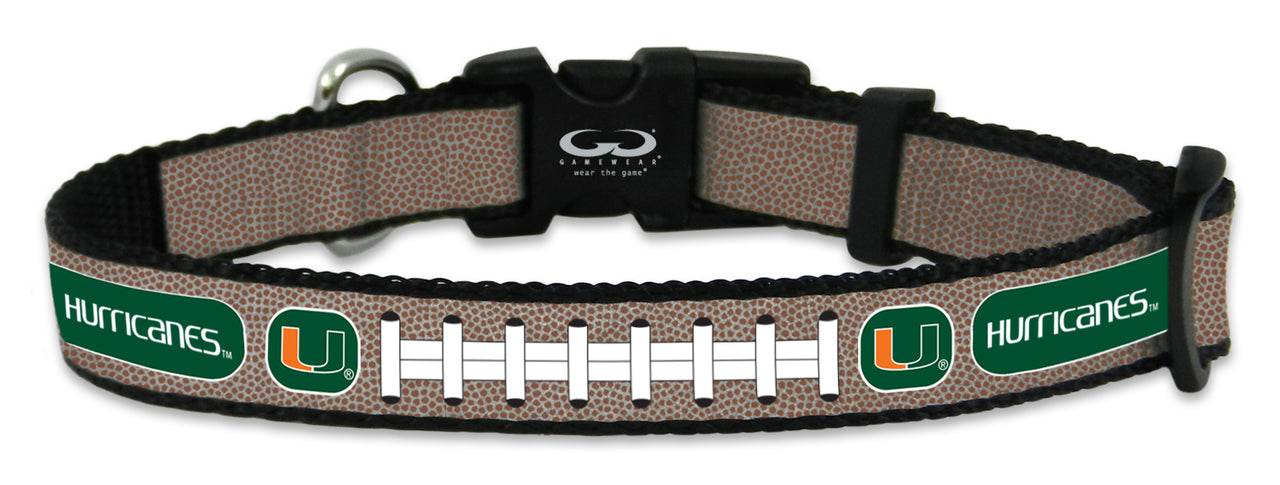 Miami Hurricanes Reflective Toy Football Collar Gamewear - ToylandEU