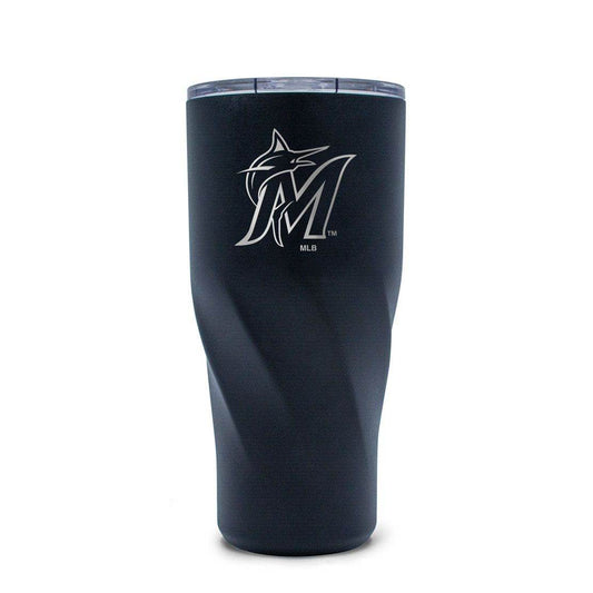 Miami Marlins 20oz Stainless Steel Tumbler Dishwasher Safe - ToylandEU
