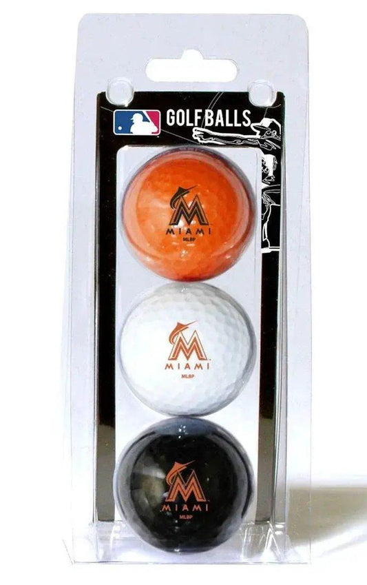  Miami Marlins 3 Pack Golf Balls White Or Mixed Colors -  ToylandEU™