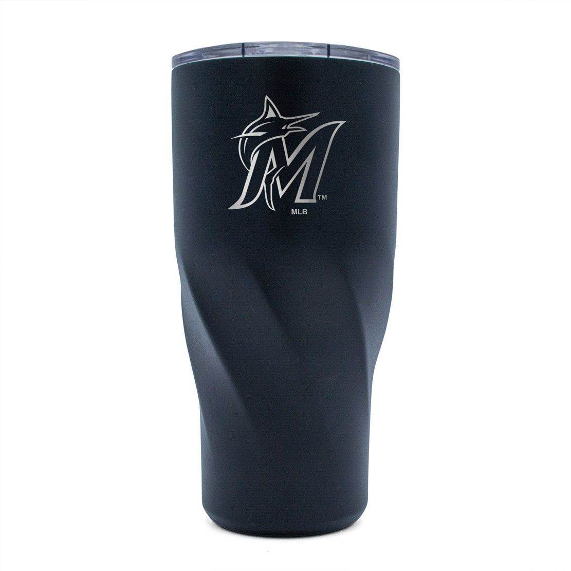 Miami Marlins 30oz Stainless Steel Tumbler Morgan Insulated - ToylandEU