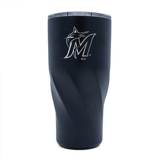 Miami Marlins 30oz Stainless Steel Tumbler Morgan Insulated - ToylandEU