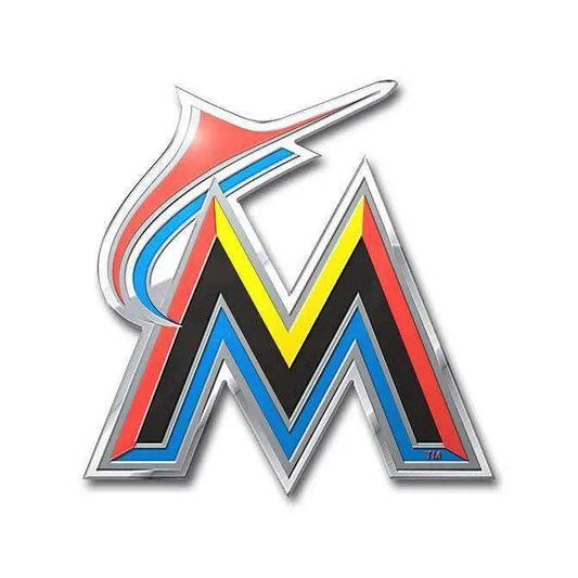  Miami Marlins Auto Emblem Color Embossed Team Logo Badge -  ToylandEU™