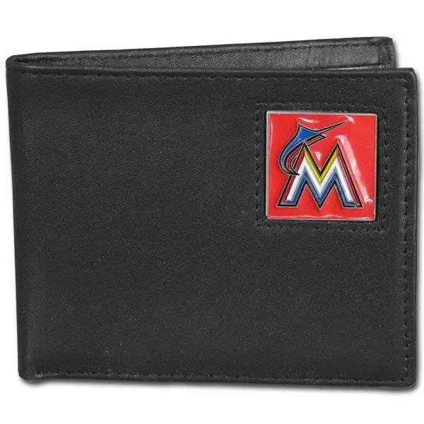  Miami Marlins Bi Fold Leather Wallet Officially Licensed -  ToylandEU™