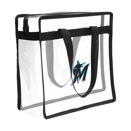  Miami Marlins Clear Stadium Tote Bag With Top Zip Logo -  ToylandEU™