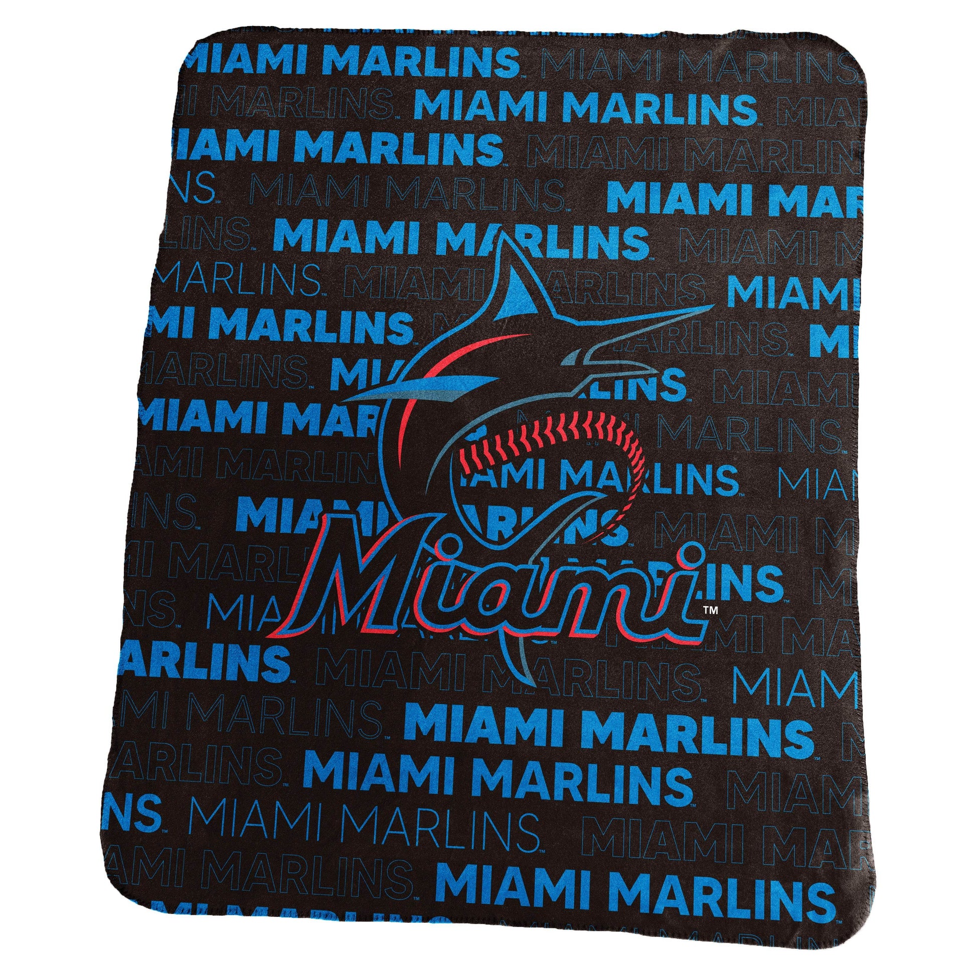 Miami Marlins Fleece Blanket 50x60 Classic Stadium Throw - ToylandEU