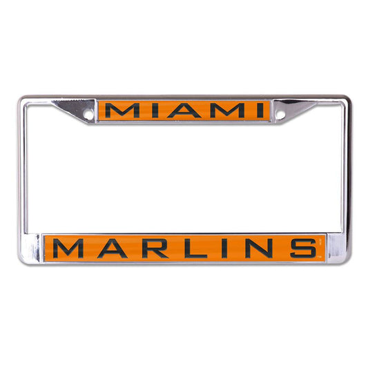Miami Marlins Inlaid License Plate Frame Special Order - ToylandEU