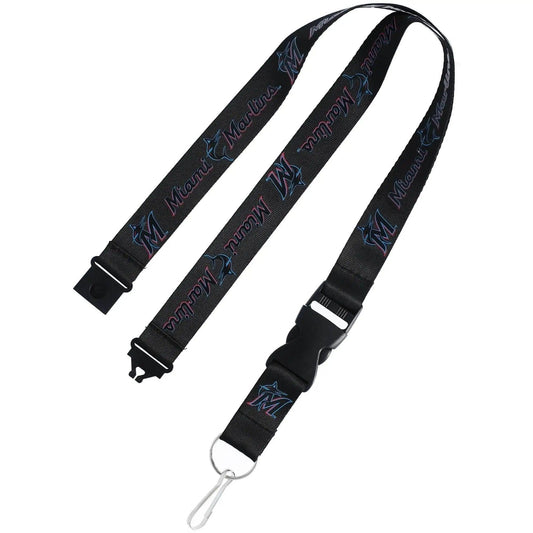  Miami Marlins Lanyard Black Breakaway Clip With Key Ring -  ToylandEU™