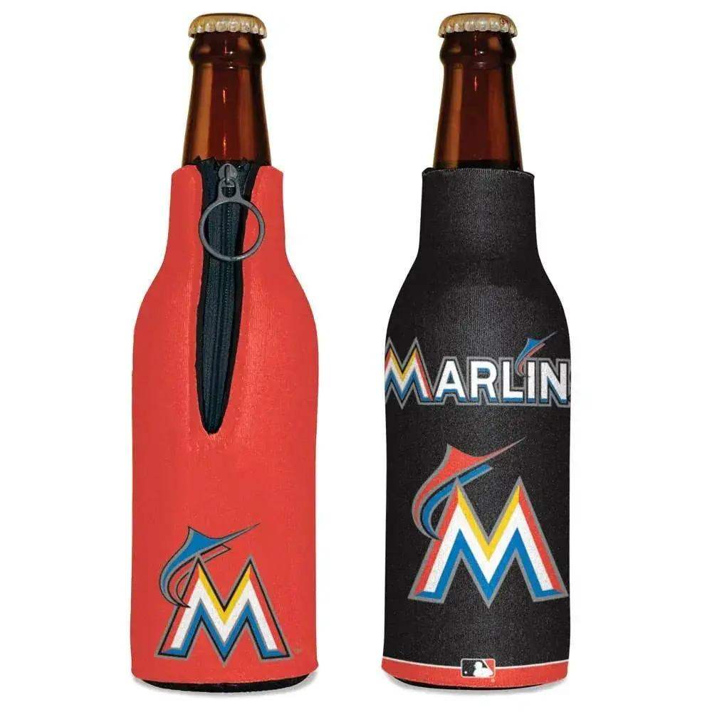 Miami Marlins Licensed Bottle Cooler Insulating Foam 12Oz - ToylandEU