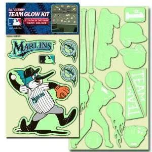  Miami Marlins Lil Buddy Glow In The Dark Decal Kit -  ToylandEU™