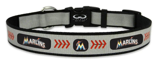  Miami Marlins Reflective Medium Baseball Collar For Pets -  ToylandEU™