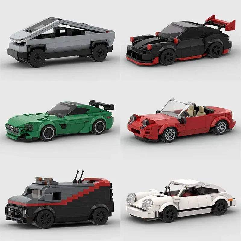 Miata MX5 Realistic Race Car Building Blocks Set For Collectors - ToylandEU