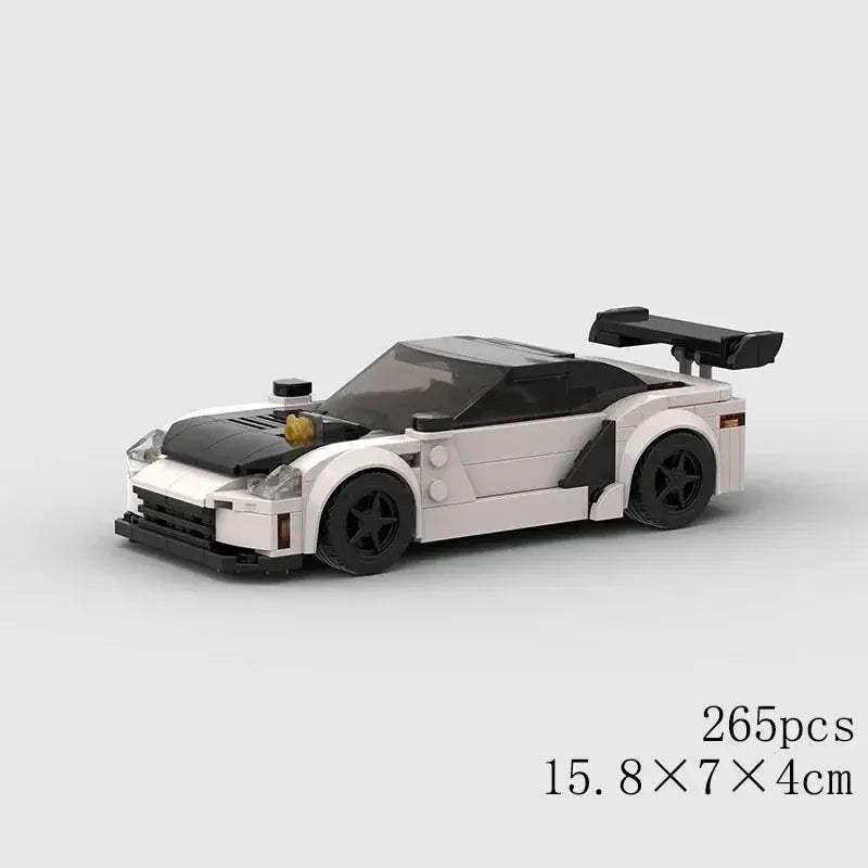 Miata MX5 Realistic Race Car Building Blocks Set For Collectors - ToylandEU