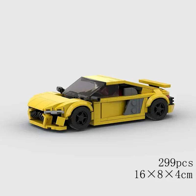 Miata MX5 Realistic Race Car Building Blocks Set For Collectors - ToylandEU