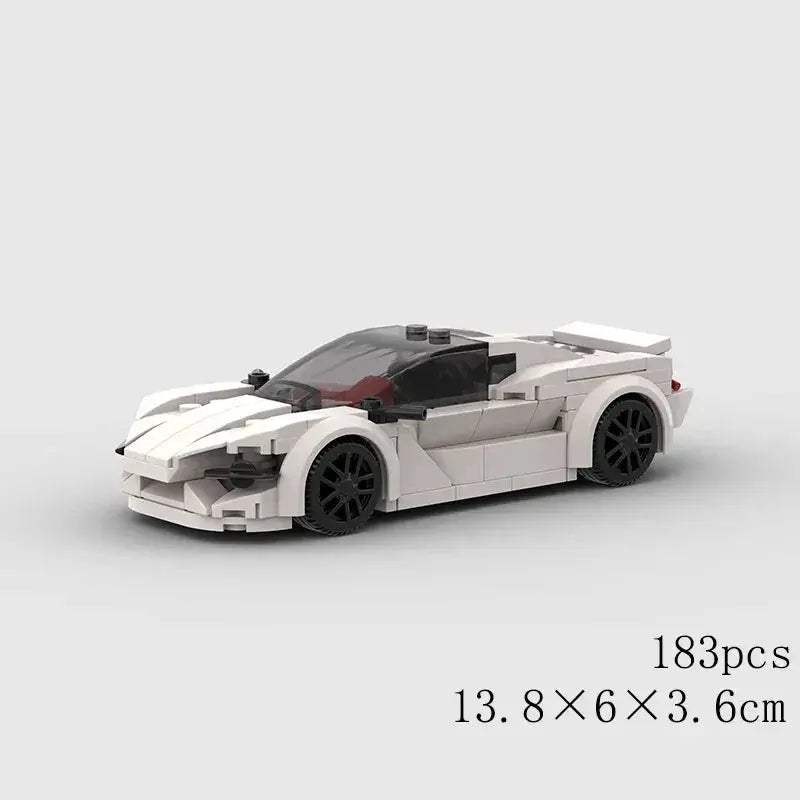 Miata MX5 Realistic Race Car Building Blocks Set For Collectors - ToylandEU